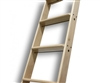 AFRICAN MAHOGANY Ladder - Up to 10 ft. (Order â€œIn-Stockâ€ for 10 ft. Ladder)