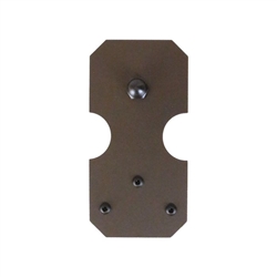 1-1/2 in. to 2-1/4 in. NOTCHED RECTANGLE Hardware (Long Bracket)