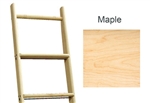 Library Ladder 10' Maple, Unassembled, Unfinished